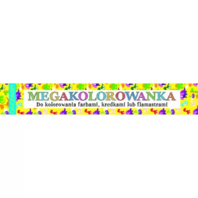 Megakolorowanka. Dinozaury