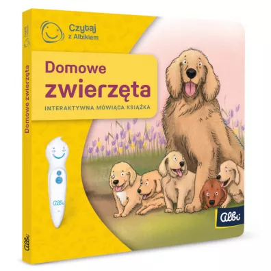 Czytaj z Albikiem. Domowe zwierz�ta. Interaktywna m�wi�ca ksi��ka