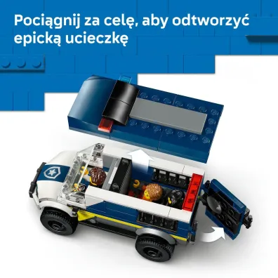 LEGO City Furgonetka policyjnego konwoju wi�ziennego 60479