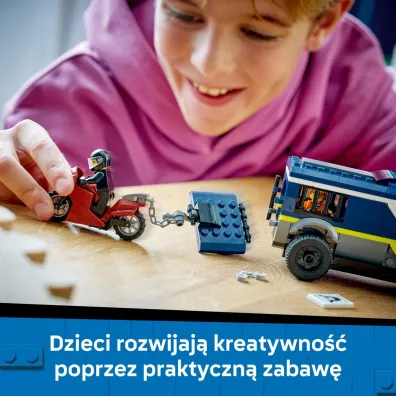 LEGO City Furgonetka policyjnego konwoju wi�ziennego 60479