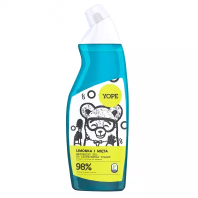 Yope Limonka i Mita naturalny el do czyszczenia toalet 750 ml