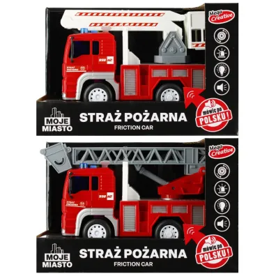 Auto Stra� Po�arna Moje Miasto Polska Wersja MEGA CREATIVE 522135