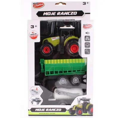 Traktor z akcesoriami zestaw Moje Ranczo MEGA CREATIVE 470608
