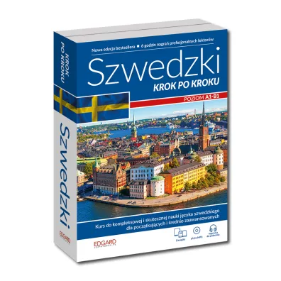 Szwedzki krok po kroku. Poziom A1-B1