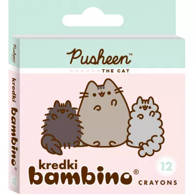 St. Majewski Kredki Bambino Pusheen 12 szt.