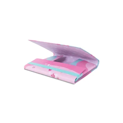 Patio Teczka przestrzenna tekturowa z gumk� A5 Hello Kitty pink wz�r 3