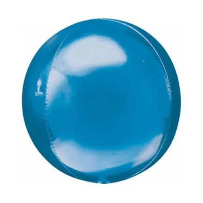 Godan Balon foliowy kula niebieska 38cm
