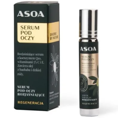 Asoa Serum pod oczy z Koenzymem Q10 Witamin� C i E 10 ml