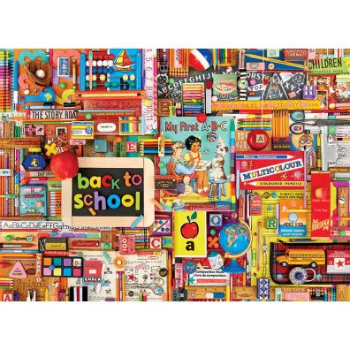 Puzzle 1000 el. Powr�t do szko�y Cobble Hill