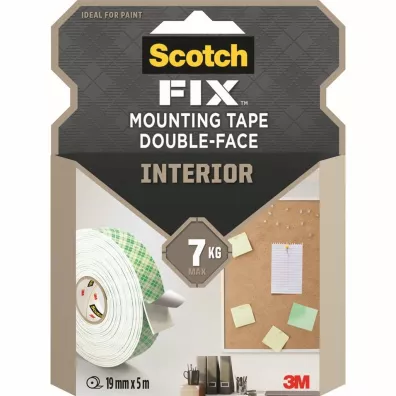 Scotch Tama montaowa dwustronna 19mm x 5m