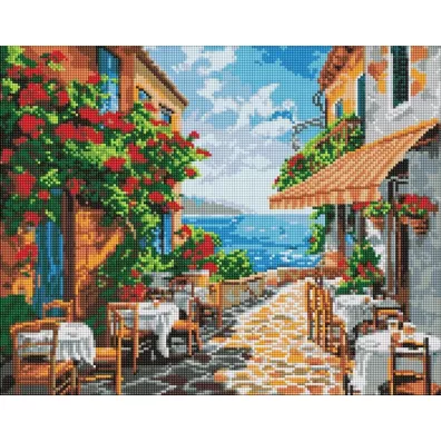 Diamentowa mozaika - Cichy zaktek 40x50cm