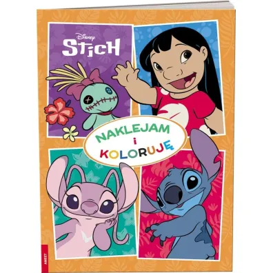 DISNEY STICH. NAKLEJAM I KOLORUJ�