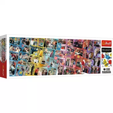 Puzzle 1000 el. Panorama Spotkanie z przyjaci�mi. Friends 29050 Trefl