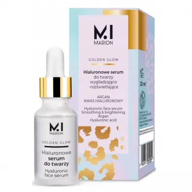 Marion Golden Glow hialuronowe serum do twarzy 20 ml