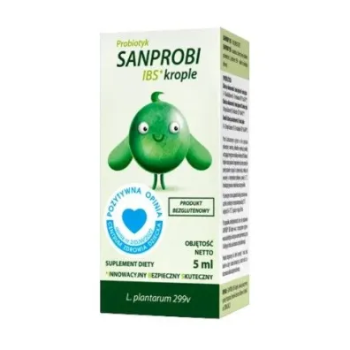 Sanprobi IBS krople probiotyki Suplement diety 5 ml
