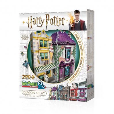 Puzzle 3D Wrebbit  290 el. Harry Potter Madam Malkin's & Florean Fortescue's Ice Cream Wrebbit Puzzles