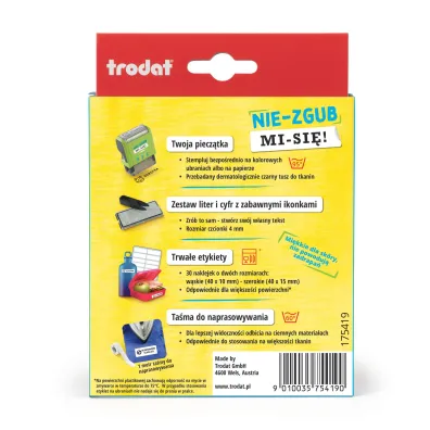 Trodat Piecz�tka do tkanin samotuszuj�ca