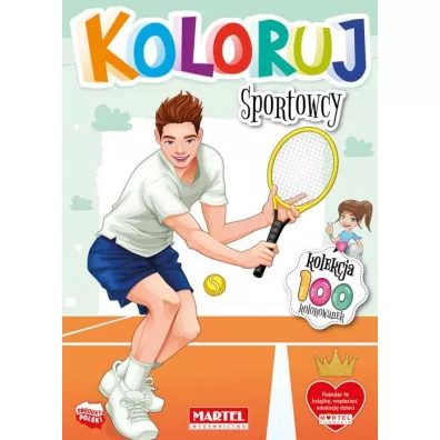 Sportowcy. Koloruj