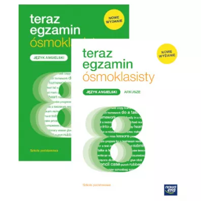 Pakiet Teraz egzamin �smoklasisty. Repetytorium oraz arkusze: J�zyk angielski