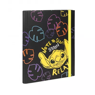 Teczka przestrzenna tekturowa A4 z gumk� Disney Black Stitch 3cm