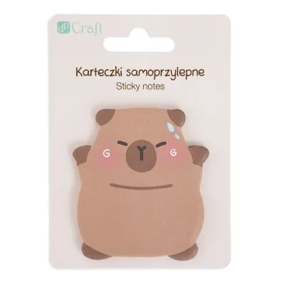Dalprint Karteczki samoprzylepne Kapibara Happy 6,2x6 cm 30k.