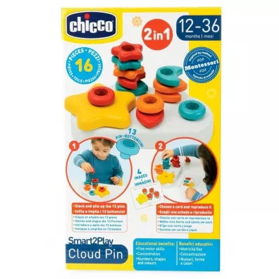 Pineczki kolorowe chmurka Chicco