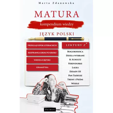 Matura. Kompendium wiedzy. J�zyk polski - Marta Zdanowska