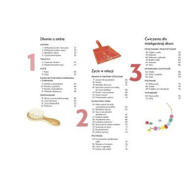 Album dydaktyczny Montessori. �wiczenia z �ycia praktycznego