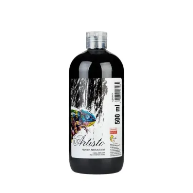 Sweet colours Farba akrylowa czarna 500ml
