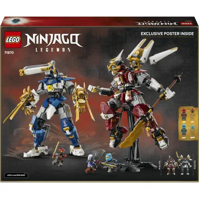 LEGO Ninjago Bli�niacze tytanowe mechy 71870