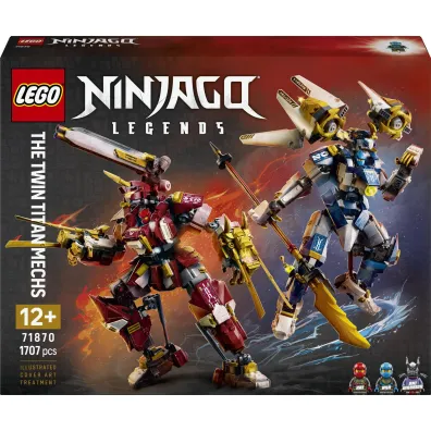 LEGO Ninjago Bli�niacze tytanowe mechy 71870