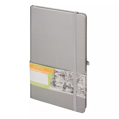 Antra Notes A5 Romantyzm Srebrny kropki 160 kartek