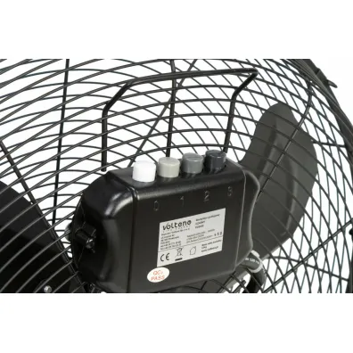 Volteno Wentylator-cyrkulator podogowy czarny 200w