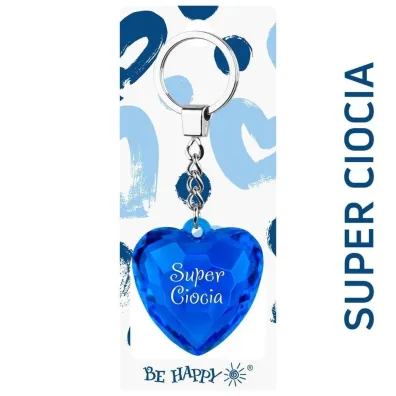 Be-Happy Gifts Brelok serce super ciocia