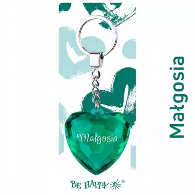 Be-Happy Gifts Brelok Serce Ma�gosia