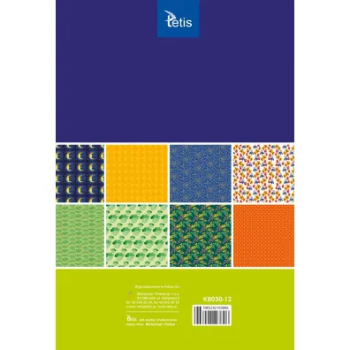 Tetis Papiery kreatywne A4 zestaw 11 16 kartek