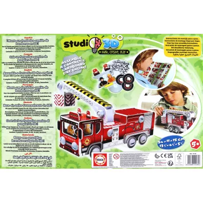Puzzle Educa Model 3D Wz straacki