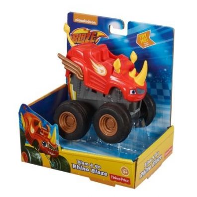 Blaze Slam&Go Rhino Blaze Mattel
