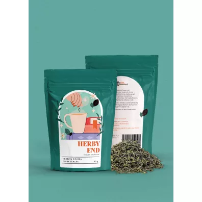 TanioKsi��kowa herbata zielona - China Sencha Herby End 50g