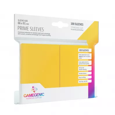 Gamegenic Koszulki Prime CCG Sleeves Yellowe 66 x 91 mm 100 szt.