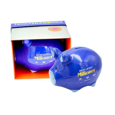 Skarbonka ma�a �winka "Next level: milioner" SKM-002 Kukartka