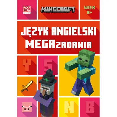 Minecraft. J�zyk angielski. Megazadania 8+