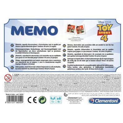 Memo Toy Story 4 Clementoni