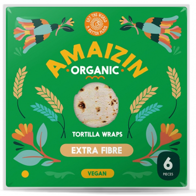 Amaizin Tortilla wraps z otrbami 240 g Bio