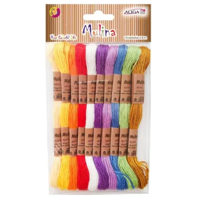 Aliga Mulina 8m 10 kolor�w