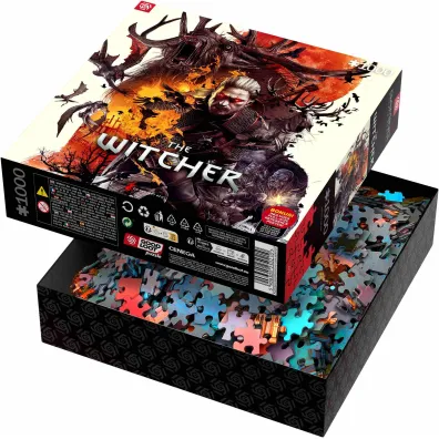 Puzzle 1000 Gaming The Witcher Wied�min Monsters Good Loot