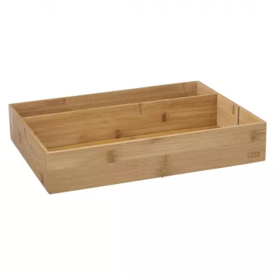 5five Simply Smart Bambusowy organizer do szuflady 38x28cm