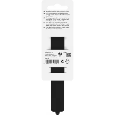 Faber-Castell Linijka Dots czarna 15cm