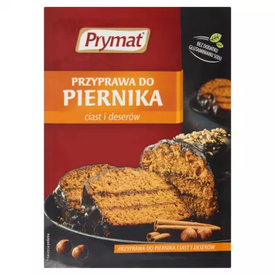 Prymat Przyprawa do piernika, ciast i deser�w 20 g