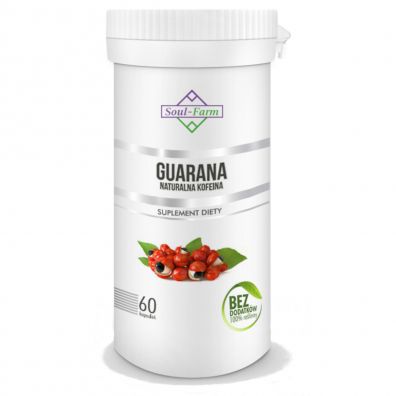 Soul Farm Guarana ekstrakt (500 mg) 60 kaps.